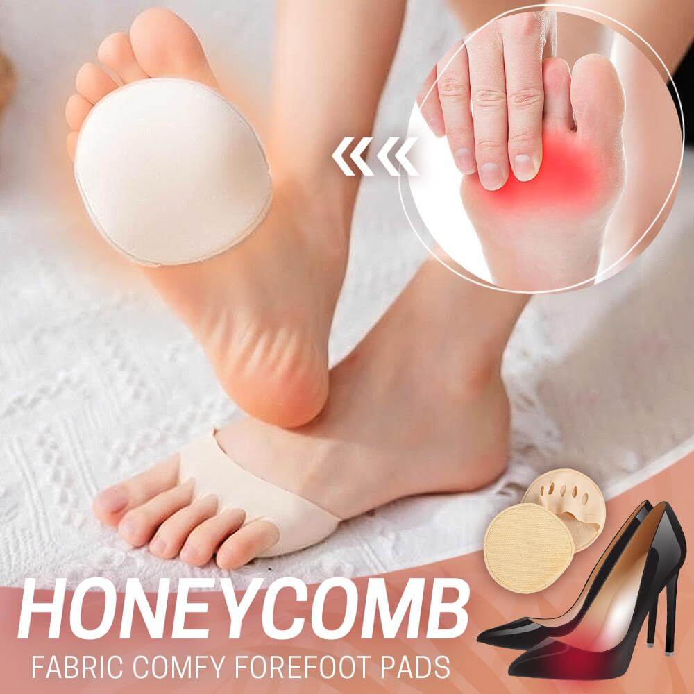 1+1 Gratis | Forefoot Pads™️ Honingraat Voorvoet Pads (2 paar)