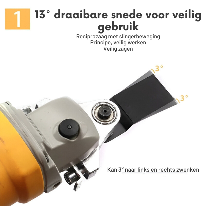 Multifunctionele Haakse Slijperset
