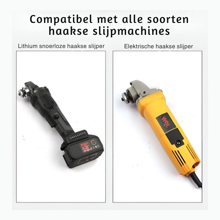 Multifunctionele Haakse Slijperset