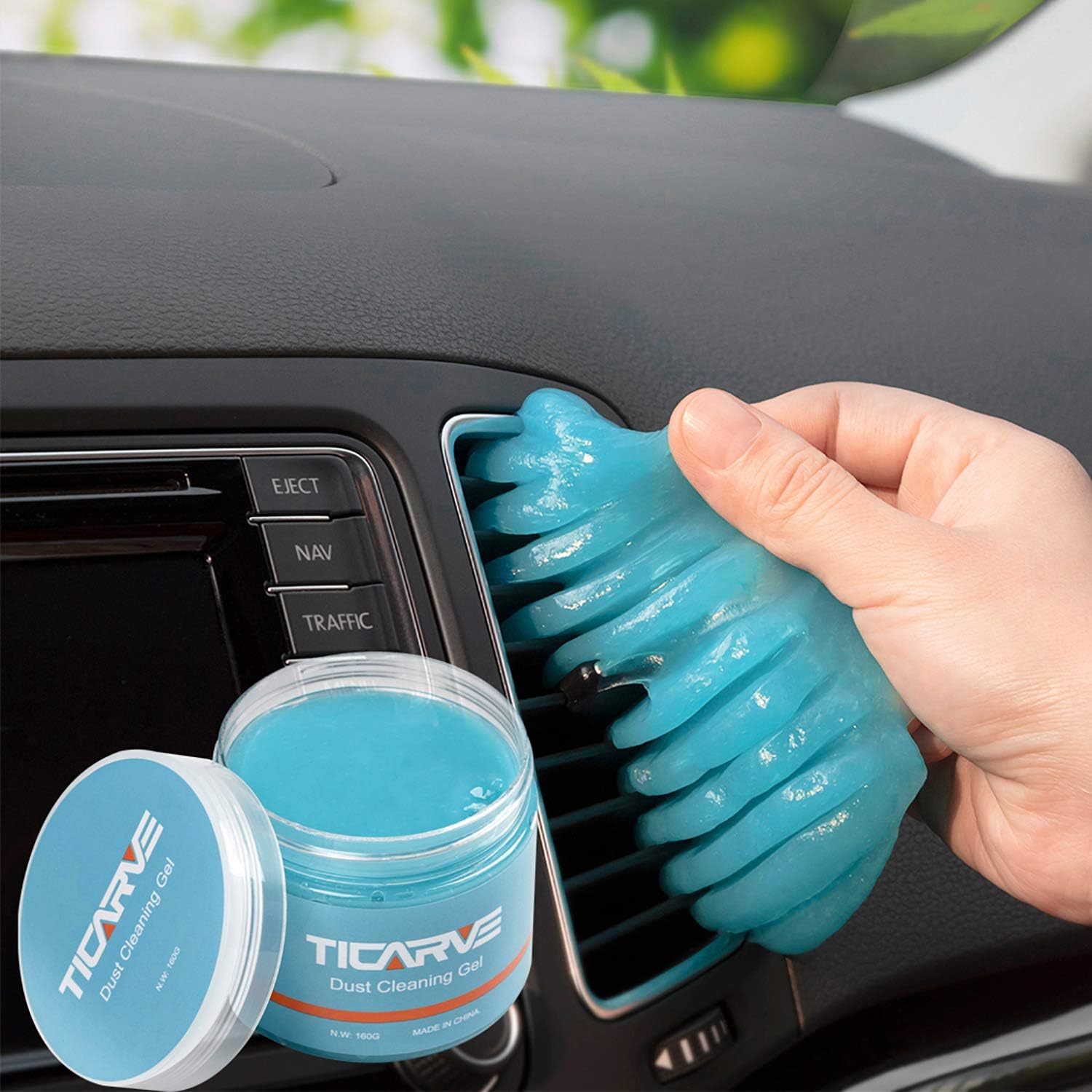 Auto-reinigings zachte gel multifunctionele stofverwijderaar voor luchtopeningen en kieren in de auto