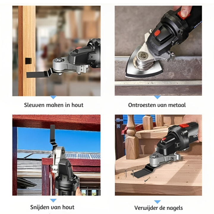 Multifunctionele Haakse Slijperset