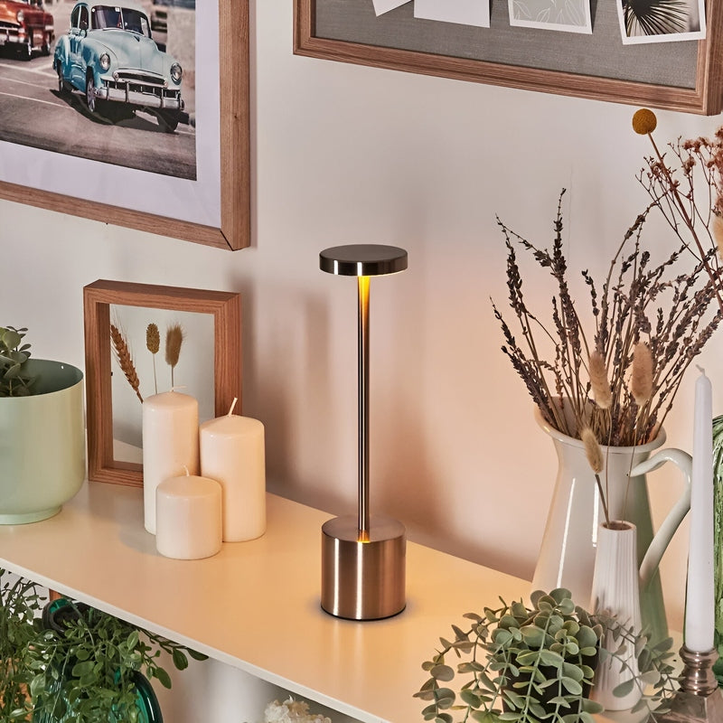 LuxLight - Moderne Draadloze Tafellamp met USB Oplaadfunctie