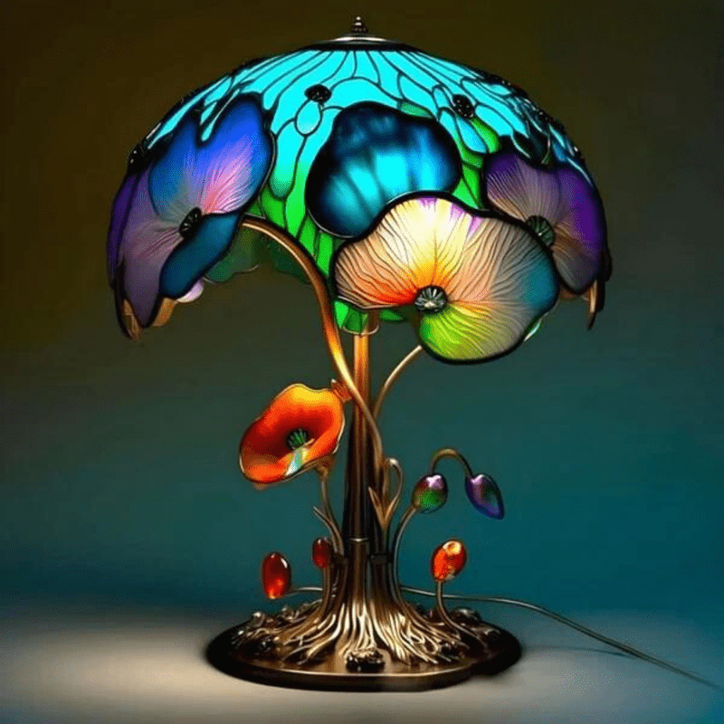 Luna - Paddenstoellamp | Decoratieve Boheemse Lamp