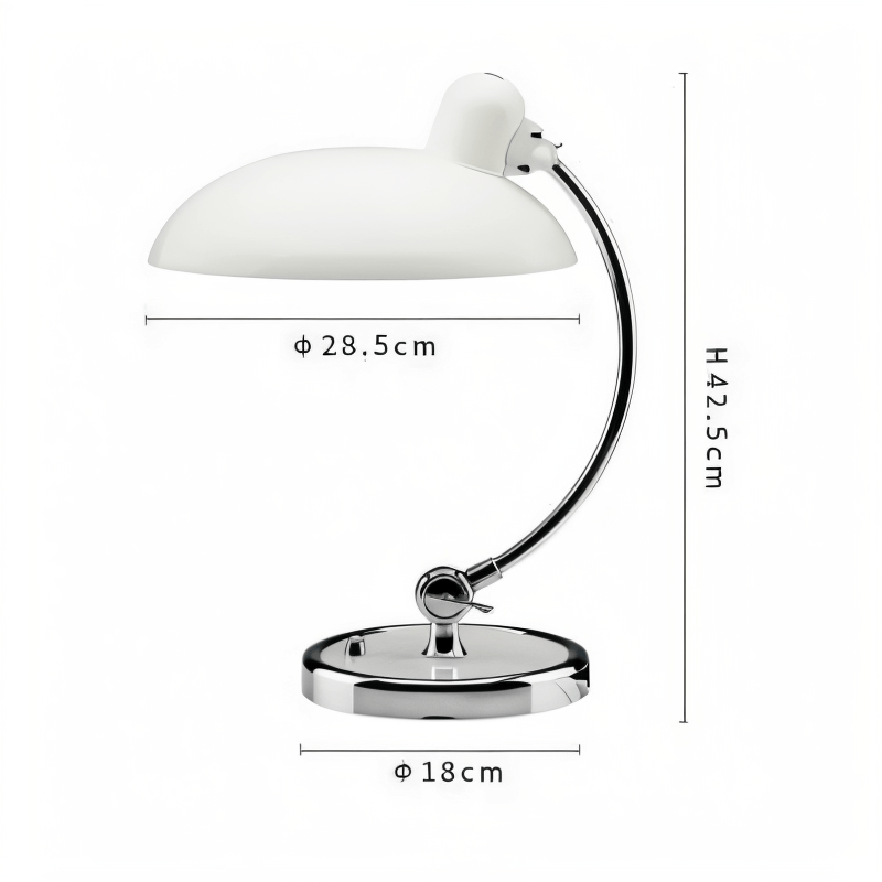 BellaLuce - Verstelbare Vintage Tafel lamp van IJzer Koepel