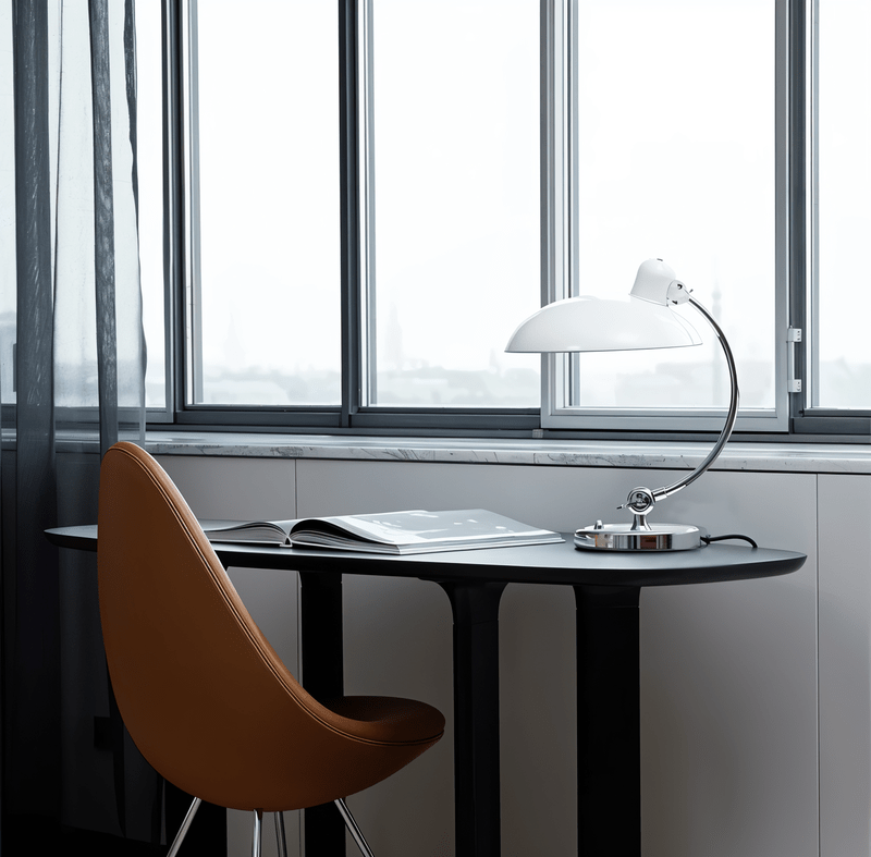 BellaLuce - Verstelbare Vintage Tafel lamp van IJzer Koepel
