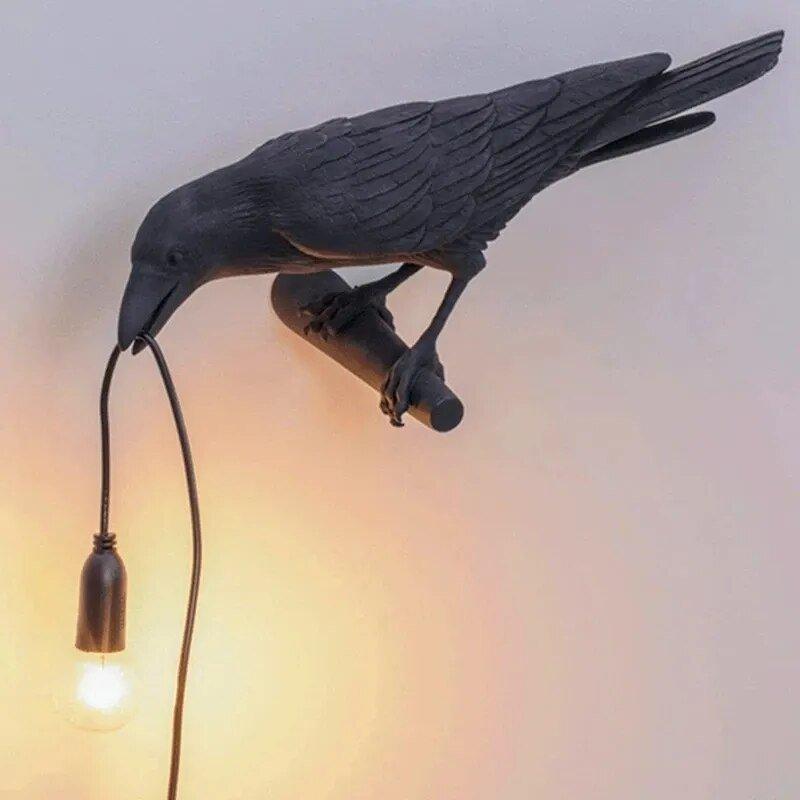 Kreatieve Kraai Lamp van NovaLights – Wandlamp