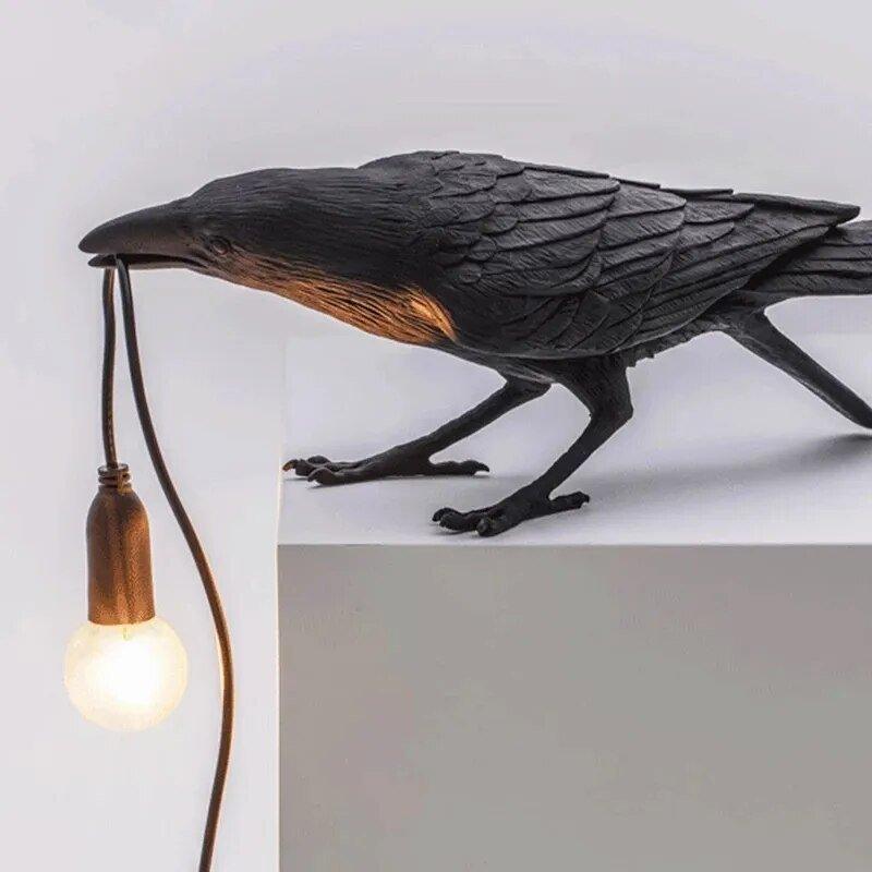Kreatieve Kraai Lamp van NovaLights – Wandlamp