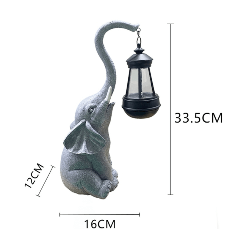 Bild Olifantenlamp voor Charmante Tuinverlichting