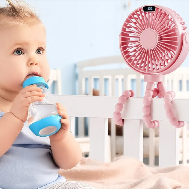 De Schattige en Super Praktische Mini Kinderwagen Ventilator voor Jouw Kleintje!