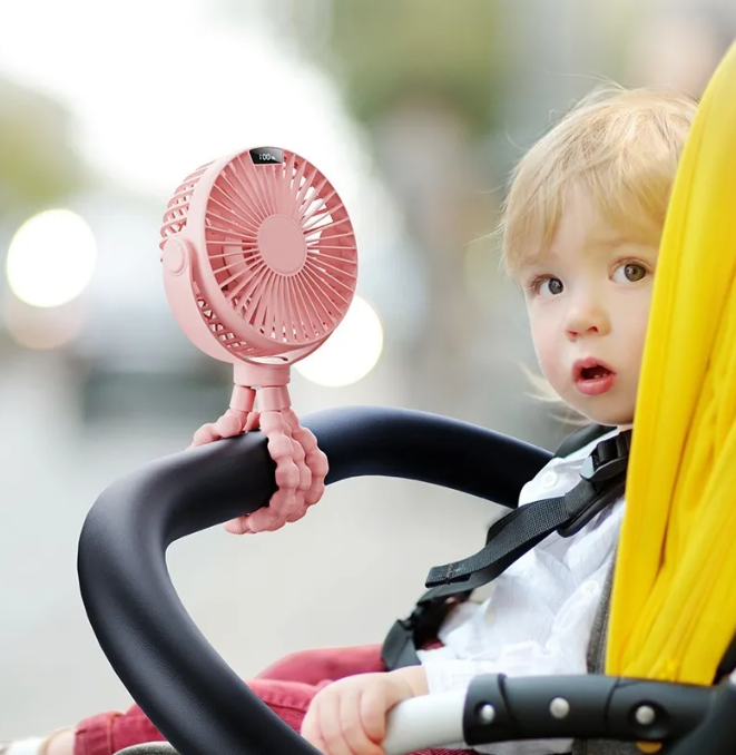 De Schattige en Super Praktische Mini Kinderwagen Ventilator voor Jouw Kleintje!