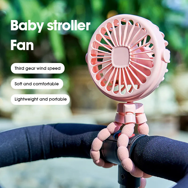 De Schattige en Super Praktische Mini Kinderwagen Ventilator voor Jouw Kleintje!