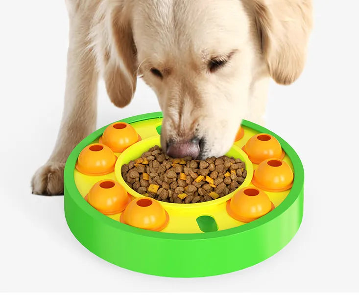 Interactief Hondenspeelgoed – Slow Feeder Puzzle Voerbak voor Verhoogde Puppy Intelligentie