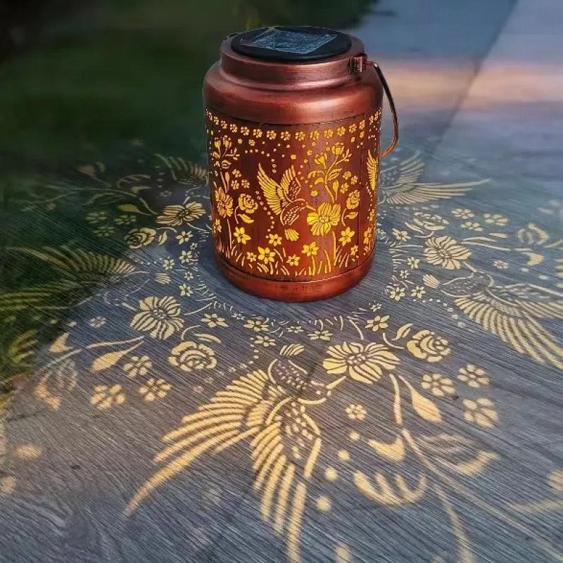Zonnebloem Kolibrie Kleine Nachtlamp voor Buiten Binnenplaats