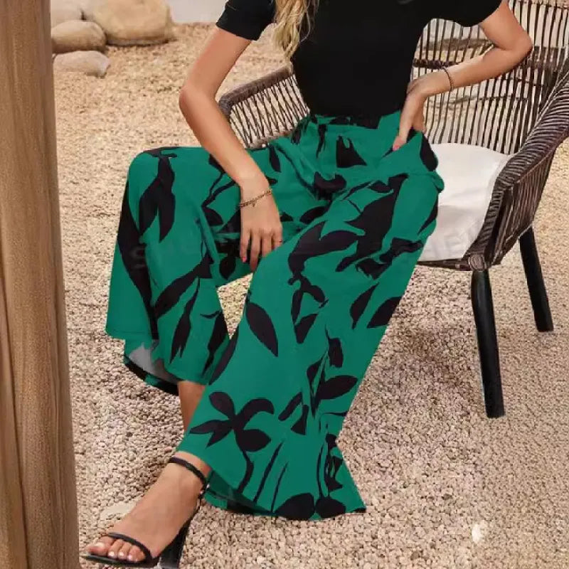 Dames Hip-Hop Stijl Straat Wijde Pijpen Broeken – Creatieve Lente Rechte Pijpen Broek