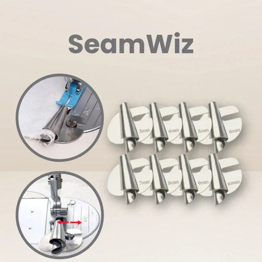 2+1 Gratis | SeamWiz™ Precisienaden in roestvrij stalen stijl!