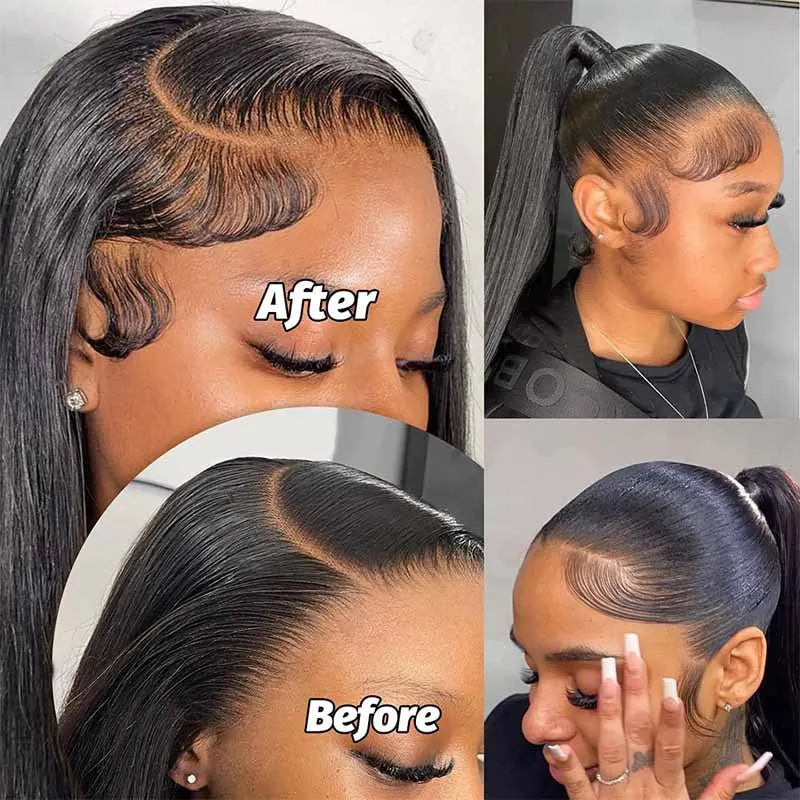 Transformeer je look met HairFlawless Authentieke Menselijke Haarlijn Stickers!