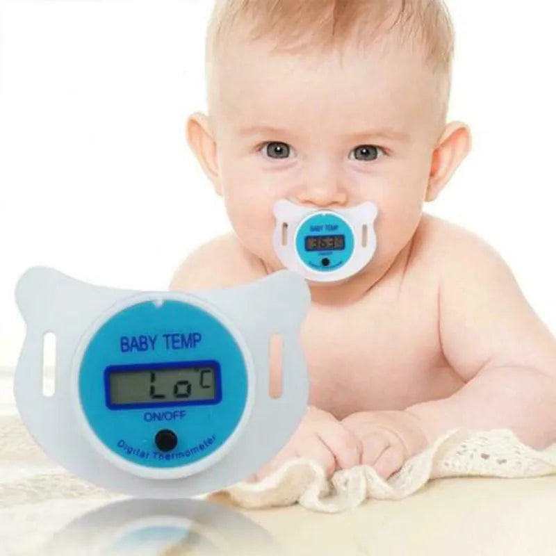 Baby Fopspeen Digitale Thermometer – Veilige, Snelle en Nauwkeurige Temperatuurmeting voor Baby's