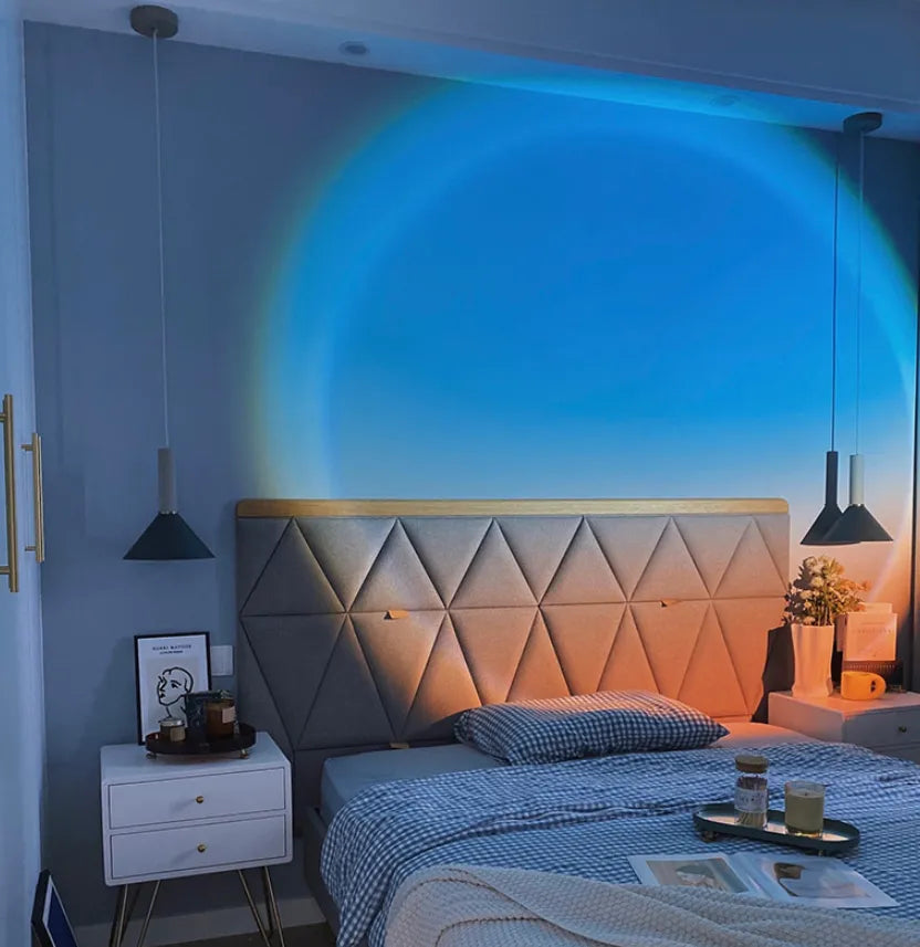 Zonsondergang Lamp Projector - Sfeerlamp voor Woonkamer, Slaapkamer en Fotografie