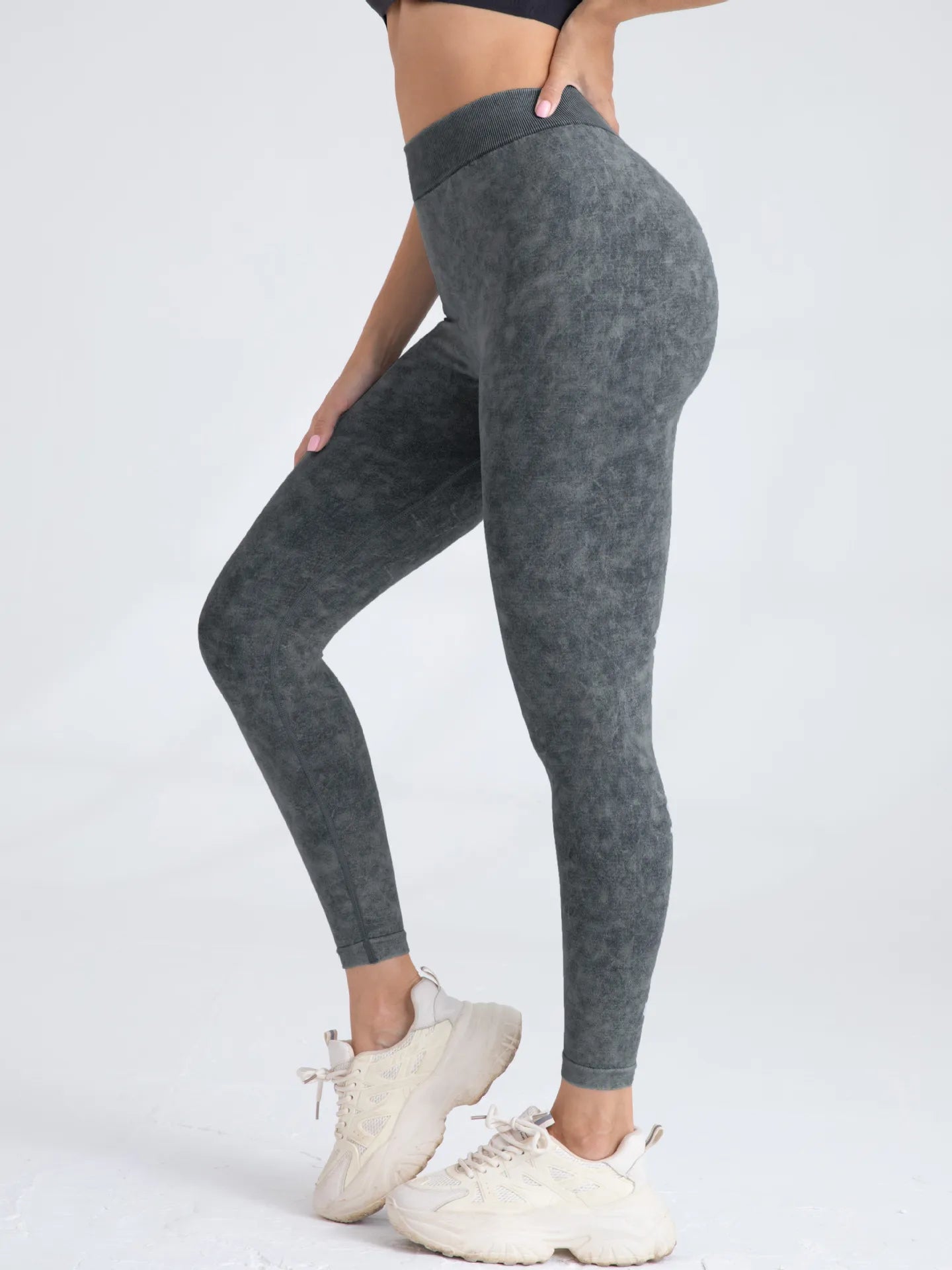 Naadloze Heuplift Yoga Pants - Dames Hoge Taille Tights voor Yoga en Hardlopen