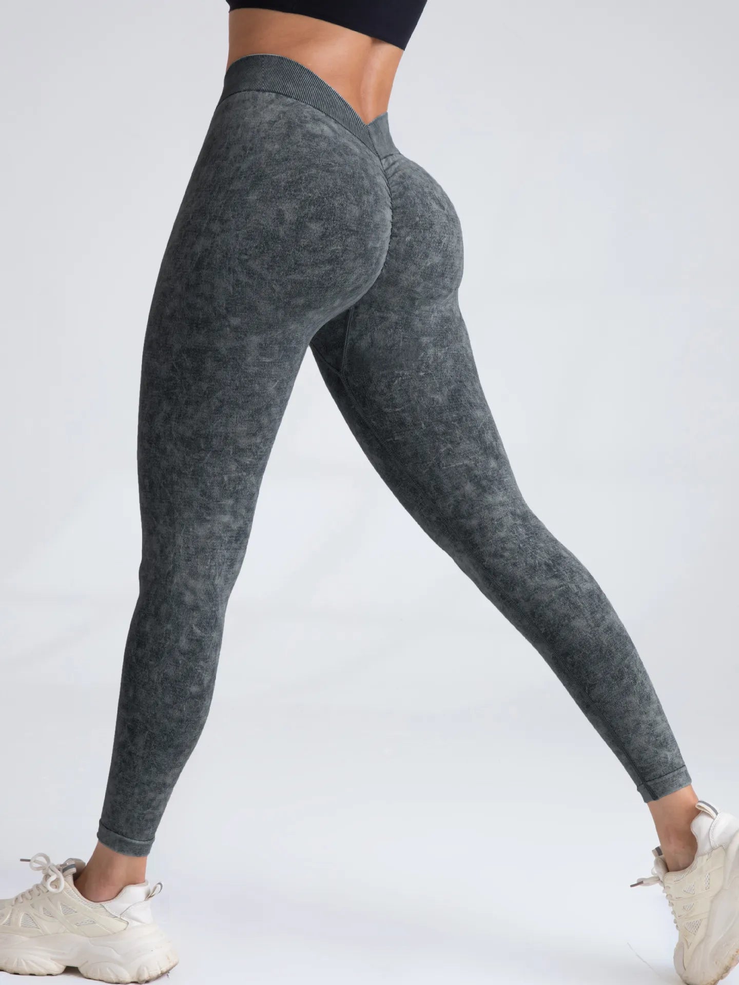 Naadloze Heuplift Yoga Pants - Dames Hoge Taille Tights voor Yoga en Hardlopen