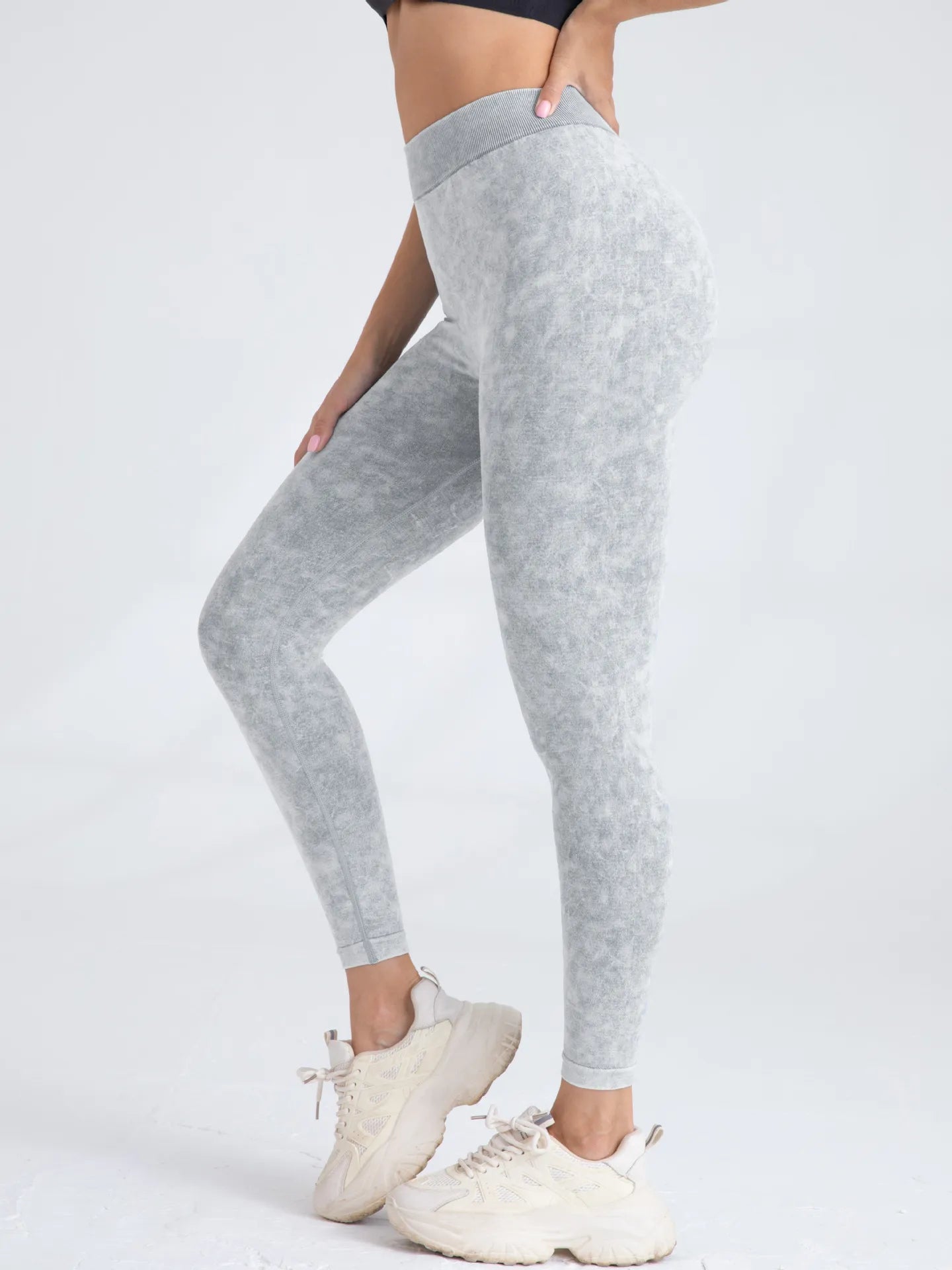 Naadloze Heuplift Yoga Pants - Dames Hoge Taille Tights voor Yoga en Hardlopen