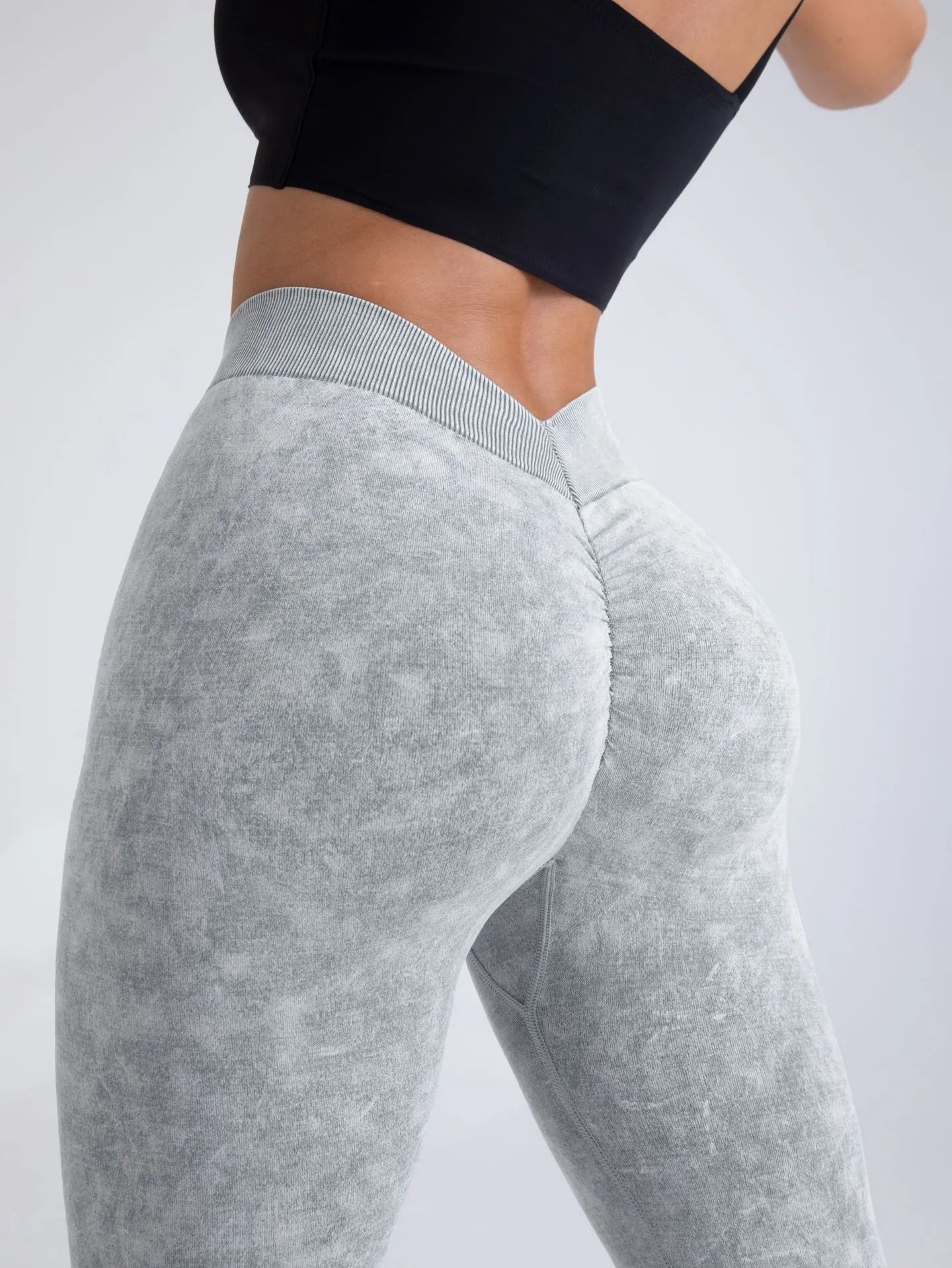 Naadloze Heuplift Yoga Pants - Dames Hoge Taille Tights voor Yoga en Hardlopen