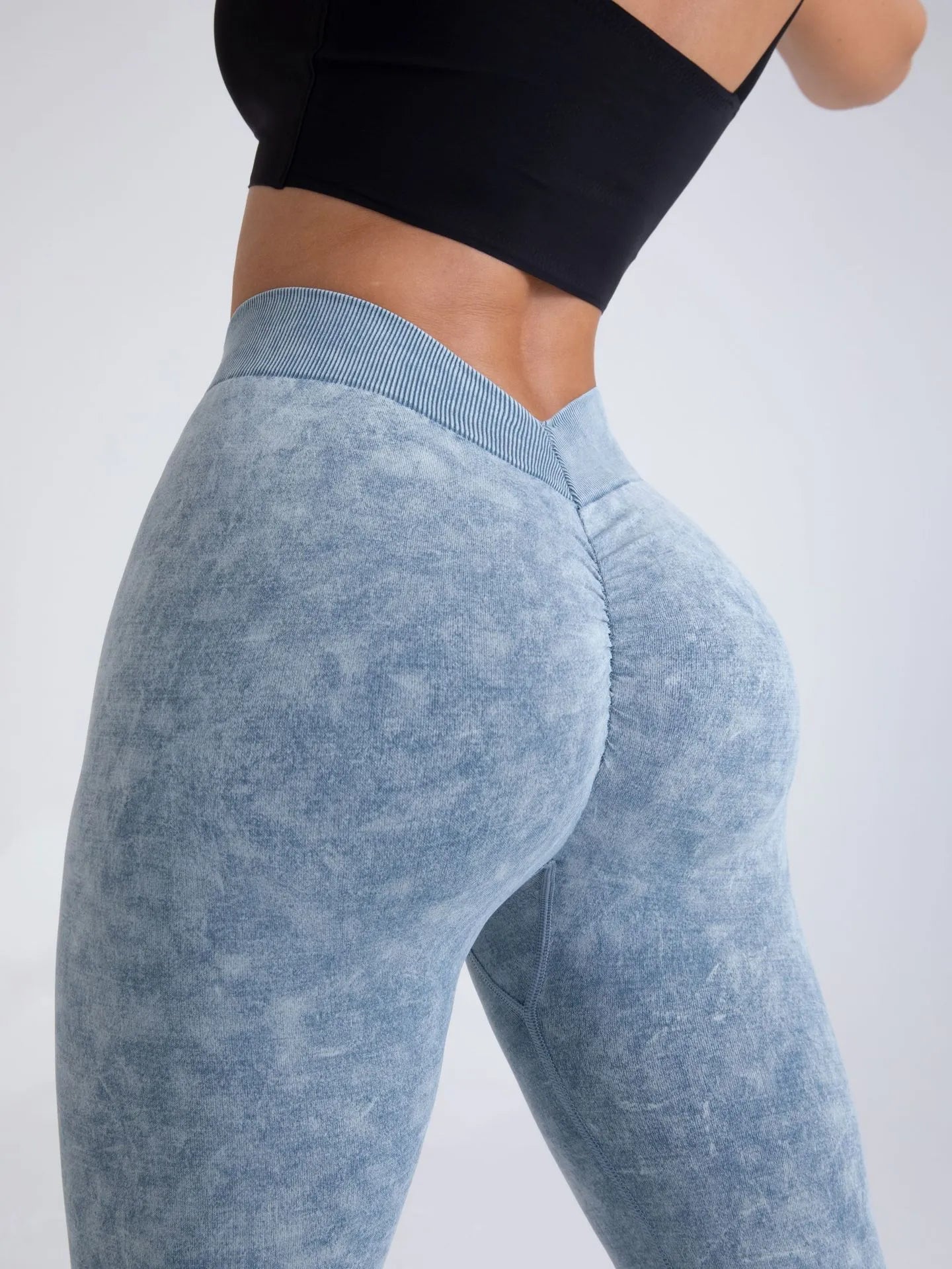 Naadloze Heuplift Yoga Pants - Dames Hoge Taille Tights voor Yoga en Hardlopen