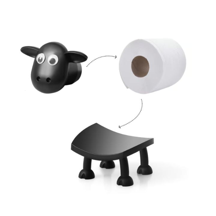 1+1 Gratis | Charmante schapen toiletpapierhouder
