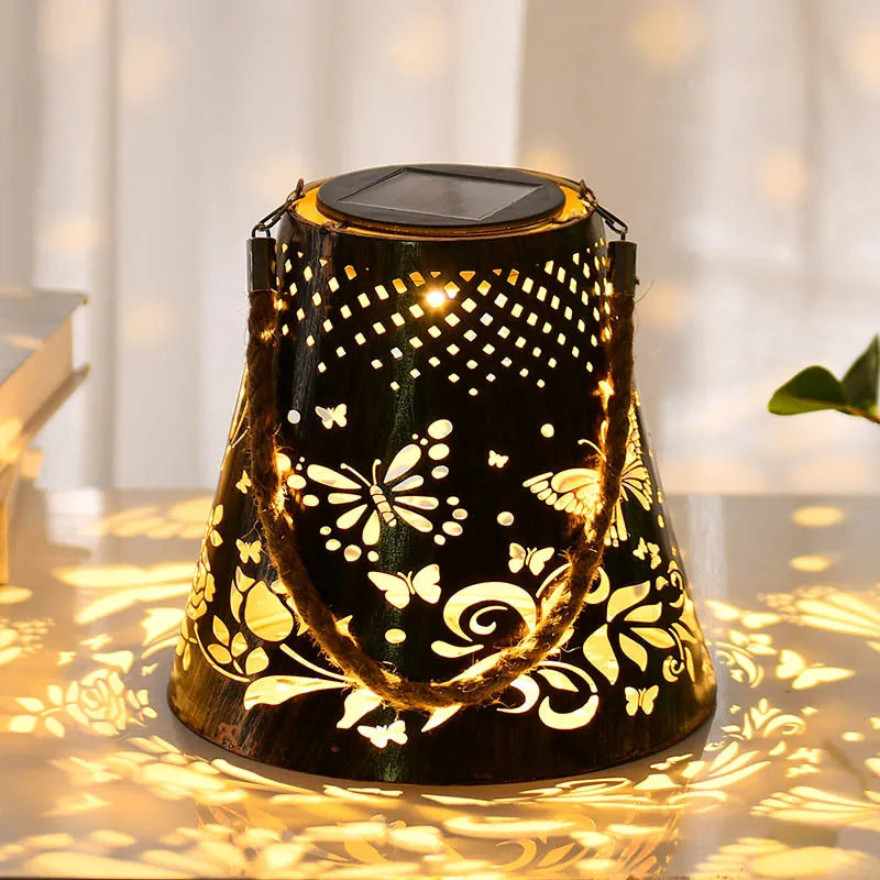 Tuin Gras Buiten Decoratieve Hangende Zonne Lamp