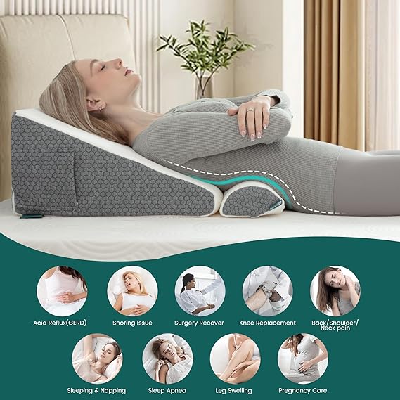 Ultimate Comfort Driehoek Kussensteun van RestRelief™