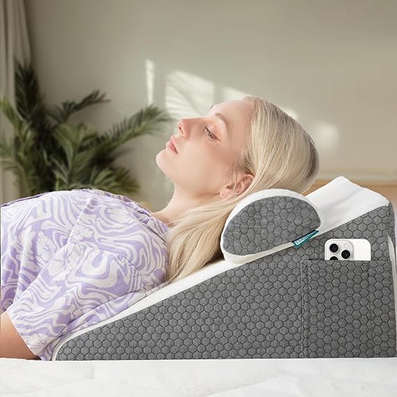 Ultimate Comfort Driehoek Kussensteun van RestRelief™