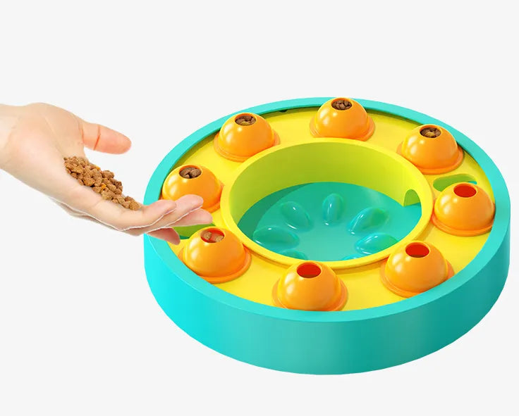 Interactief Hondenspeelgoed – Slow Feeder Puzzle Voerbak voor Verhoogde Puppy Intelligentie