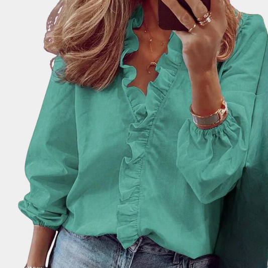 Mila - Stijlvolle en Comfortabele Damesblouse voor Elke Gelegenheid
