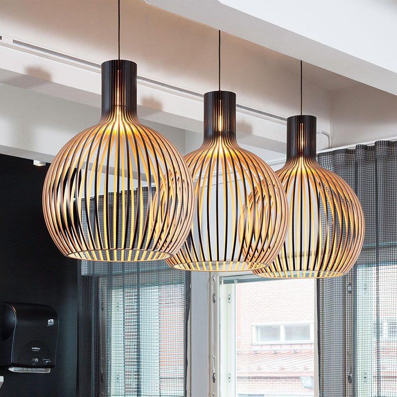 Ecolight® Unieke houten hanglamp voor een gezellige sfeer