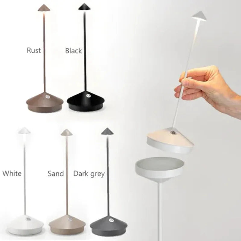 Draadloze LED-tafellamp – ClarityShine