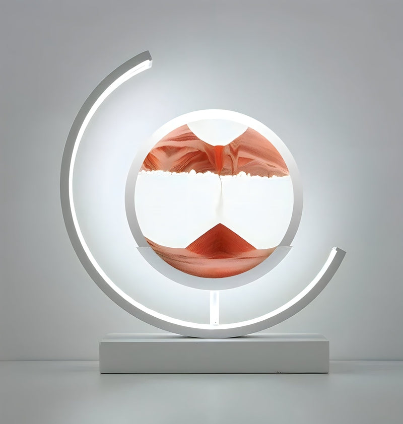 CalmaGlow – Zandlandschap Lamp voor een Rustgevende Sfeer
