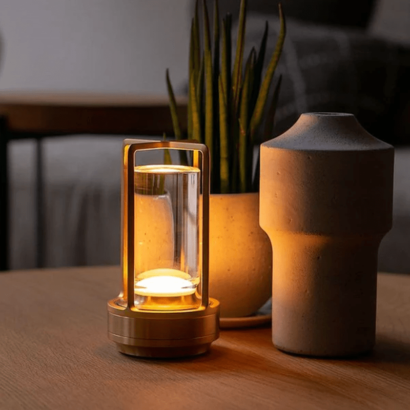 GlanzLicht - Elegante Draadloze Tafellamp voor Stijlvolle Ruimtes