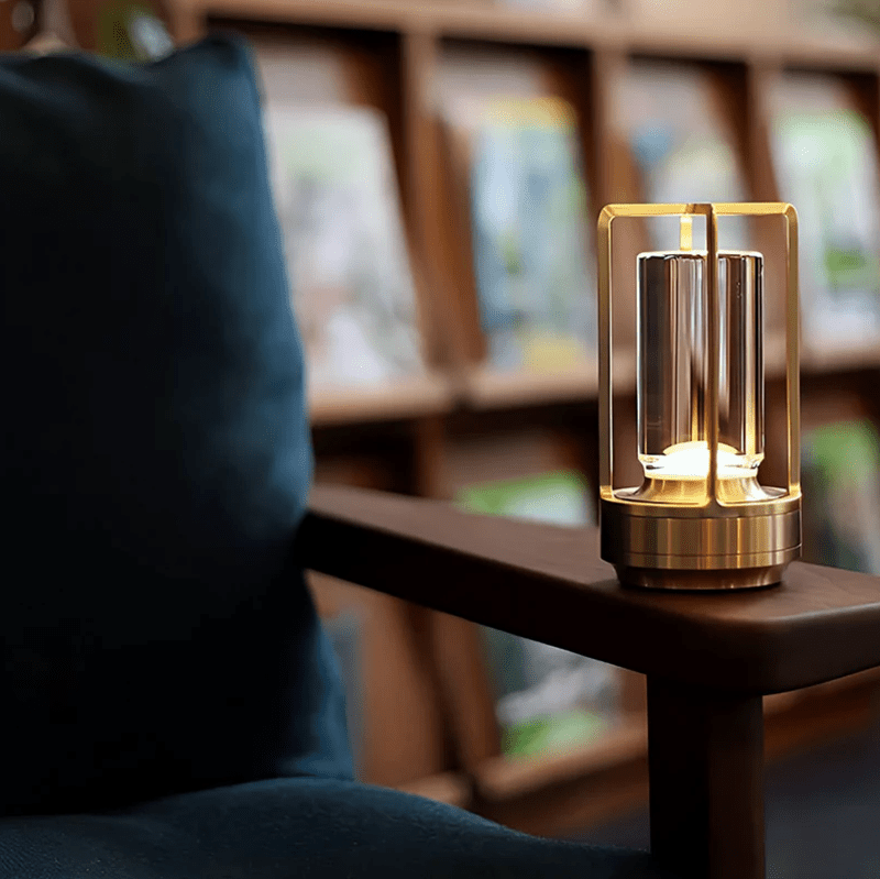 GlanzLicht - Elegante Draadloze Tafellamp voor Stijlvolle Ruimtes