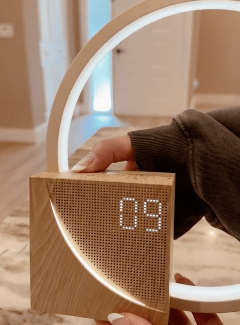 Sunrise - Zonsopgang Wekker met Dimbare Touch Lamp, Oplader & Veel Functies, Kerstcadeau