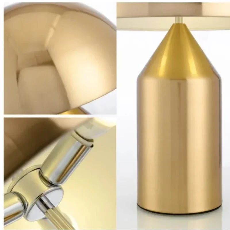 Glamora - Exquisite Gouden Tafellamp voor Uw Huis