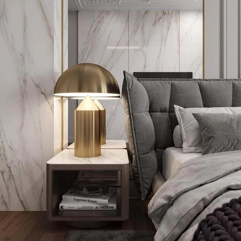Glamora - Exquisite Gouden Tafellamp voor Uw Huis