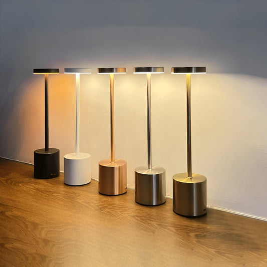 LuxLight - Moderne Draadloze Tafellamp met USB Oplaadfunctie