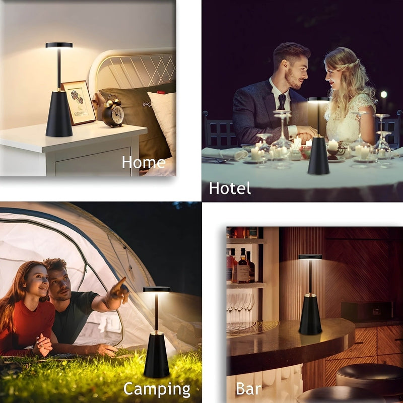 Elegante Tafellamp - Draadloos en Modern voor uw Huis