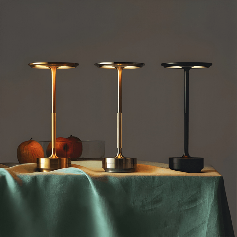 Ecolux - Draadloze Tafel lamp: USB Dimbaar en Aanraakgestuurd