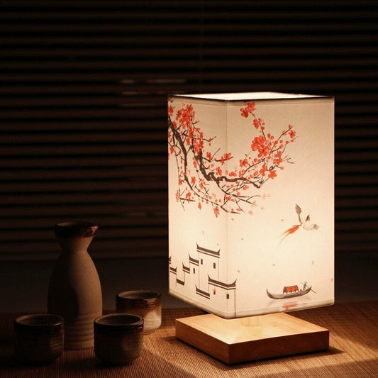 Japans-Scandinavische Tafellamp, Kerstcadeau - Sakura