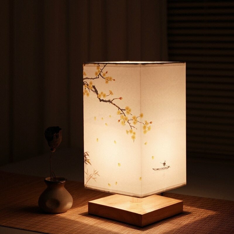 Japans-Scandinavische Tafellamp, Kerstcadeau - Sakura