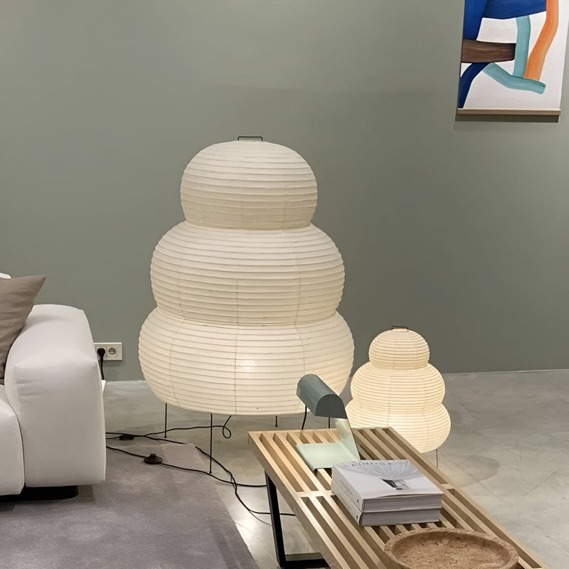 NaturaLicht - Tafel lamp in Japanse stijl van rijstpapier