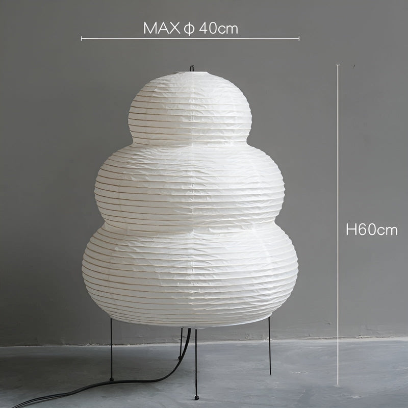 NaturaLicht - Tafel lamp in Japanse stijl van rijstpapier