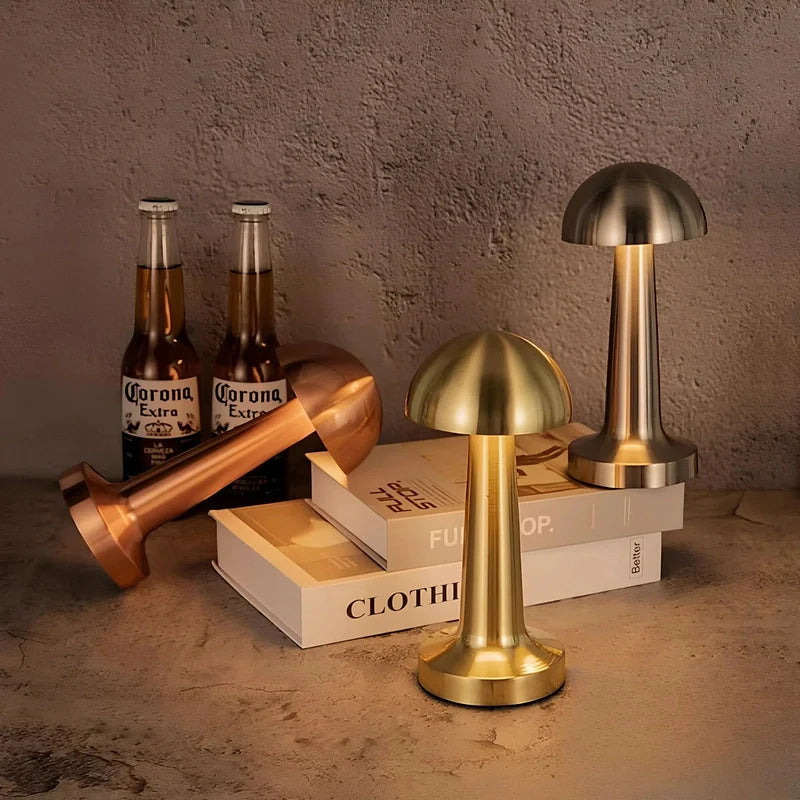 LumiGuard - Elegante Draagbare Tafellamp voor Thuis en Gastronomie