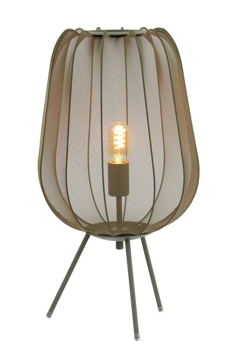 LumiStyle - Elegante Tafellamp 34x60 cm Donkergroen voor elke kamer
